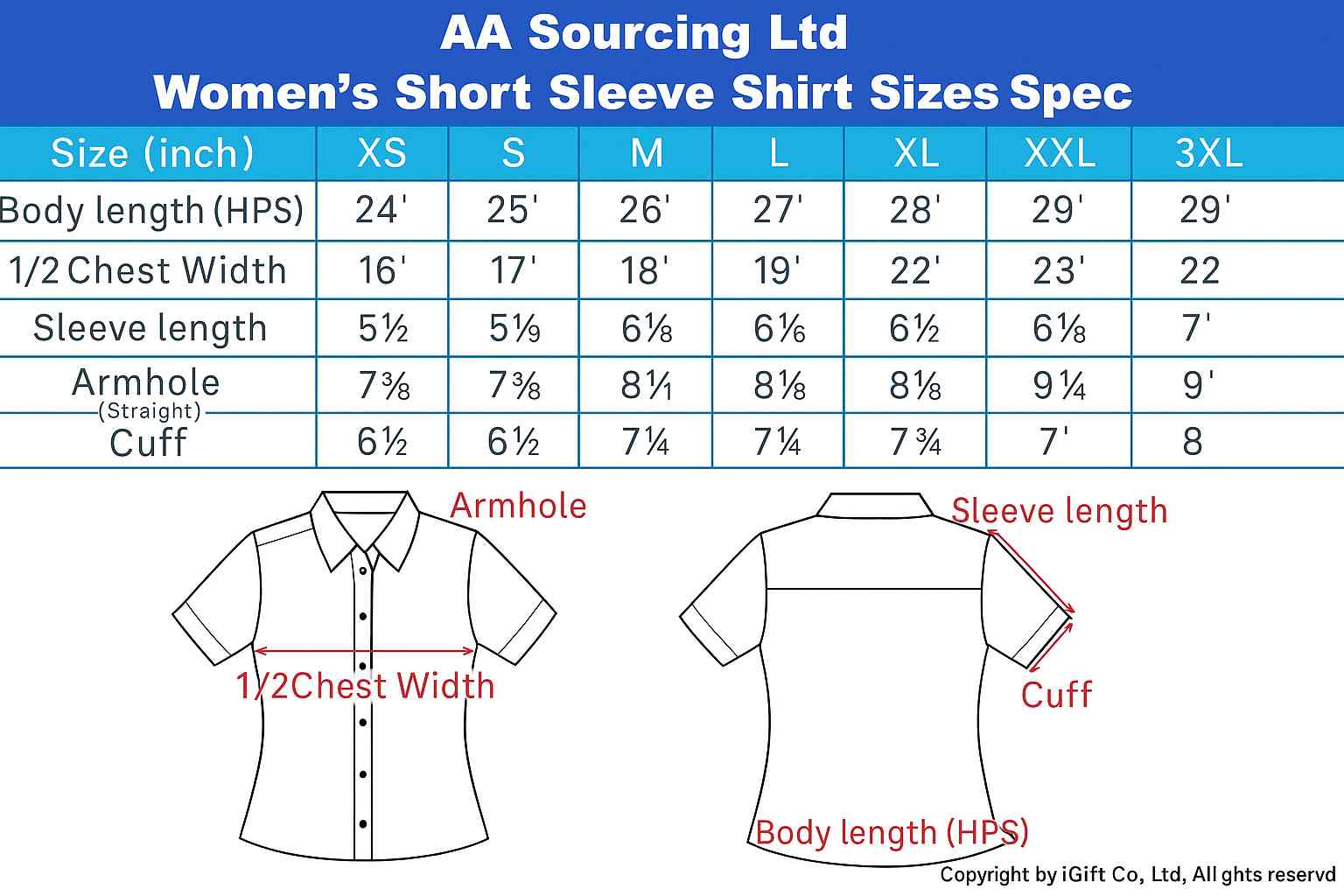 /images/size/main/shirtsFinal/womensFinal/Women Short Sleeve Shirt Size Guide